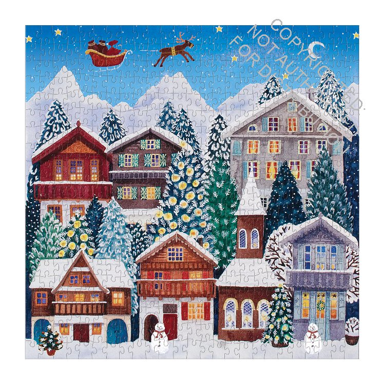 Galison | 500 Pieces | Yuletide Village