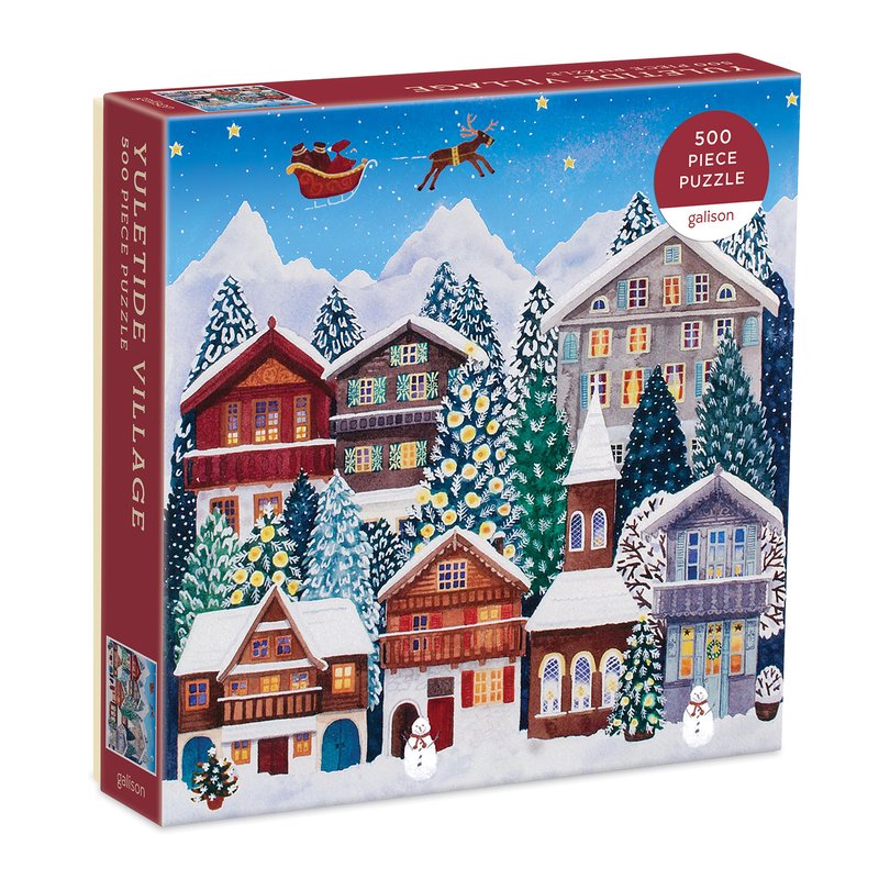 Galison | 500 Pieces | Yuletide Village