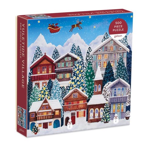 Galison | 500 Pieces | Yuletide Village