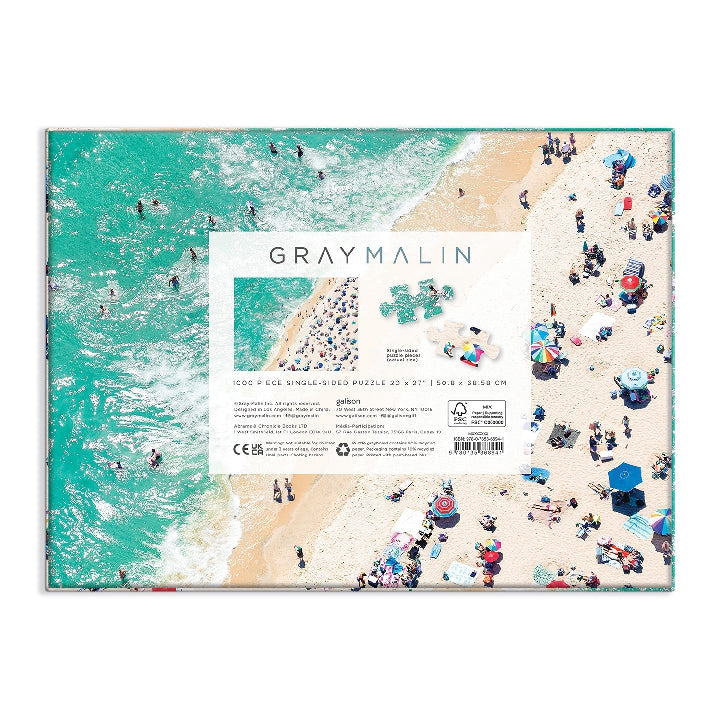Galison | 1000 Pieces | Gray Malin The Seaside Puzzle