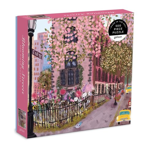 Galison | 500 Pieces | Blooming Streets Puzzle
