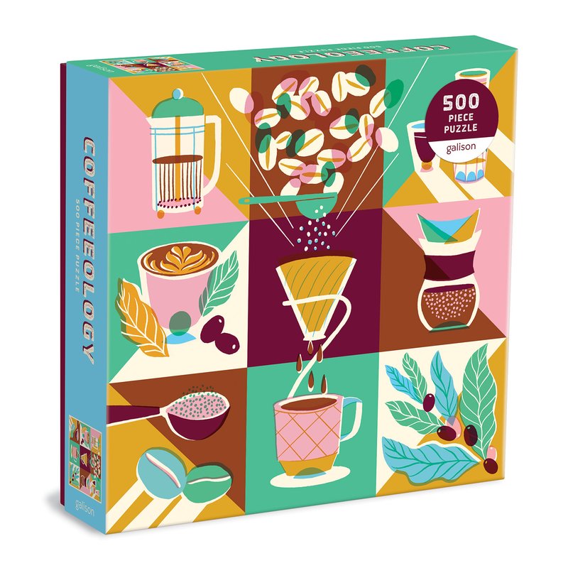 Galison | 500 Pieces | Coffeeology Puzzle
