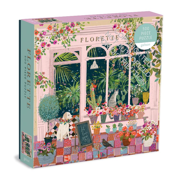 Galison | 500 Pieces | Florette Puzzle