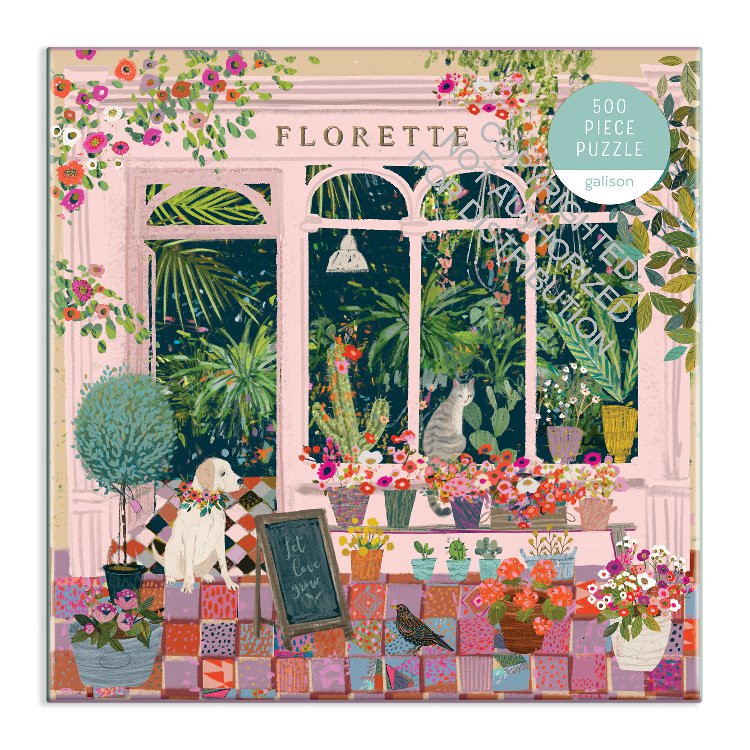 Galison | 500 Pieces | Florette Puzzle
