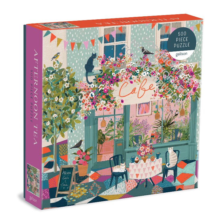 Galison | 500 Pieces | Afternoon Tea Puzzle