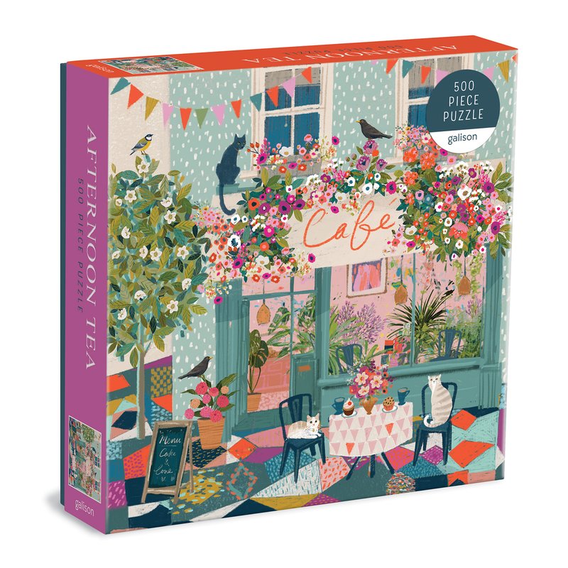 Galison | 500 Pieces | Afternoon Tea Puzzle