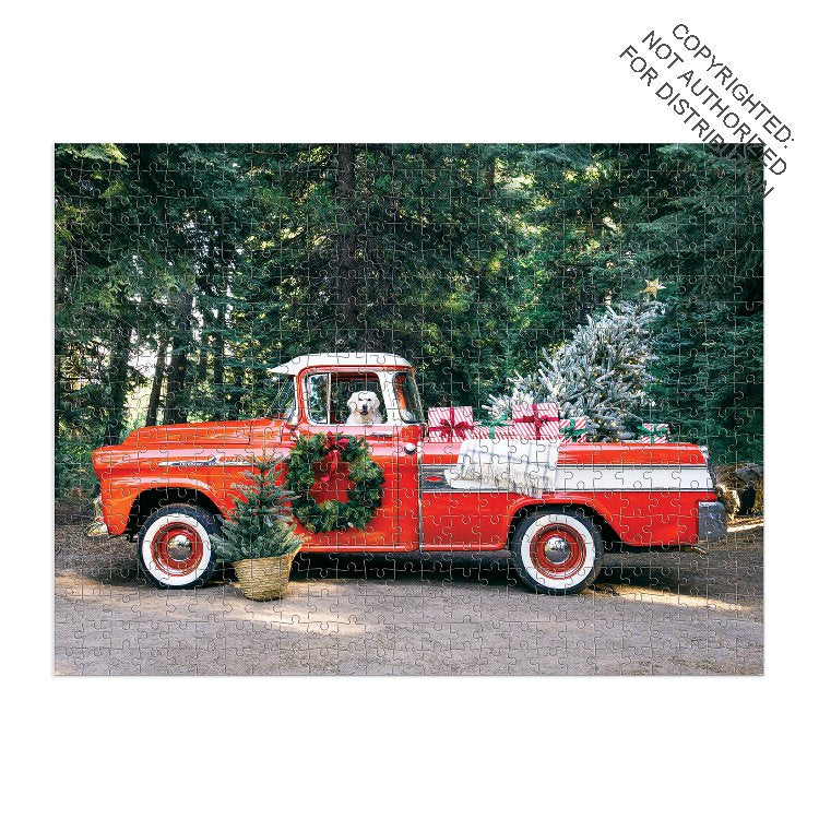 Galison | 500 Pieces | Gray Malin The Winter Holiday Sided Puzzle