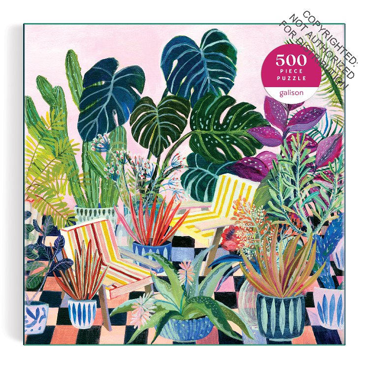 Galison | 500 Pieces | Potted Puzzle