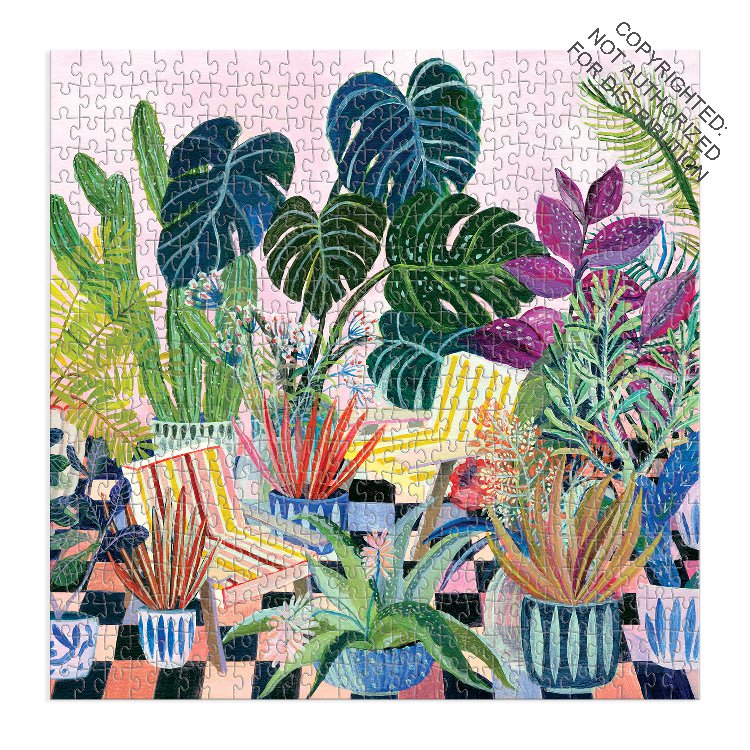 Galison | 500 Pieces | Potted Puzzle