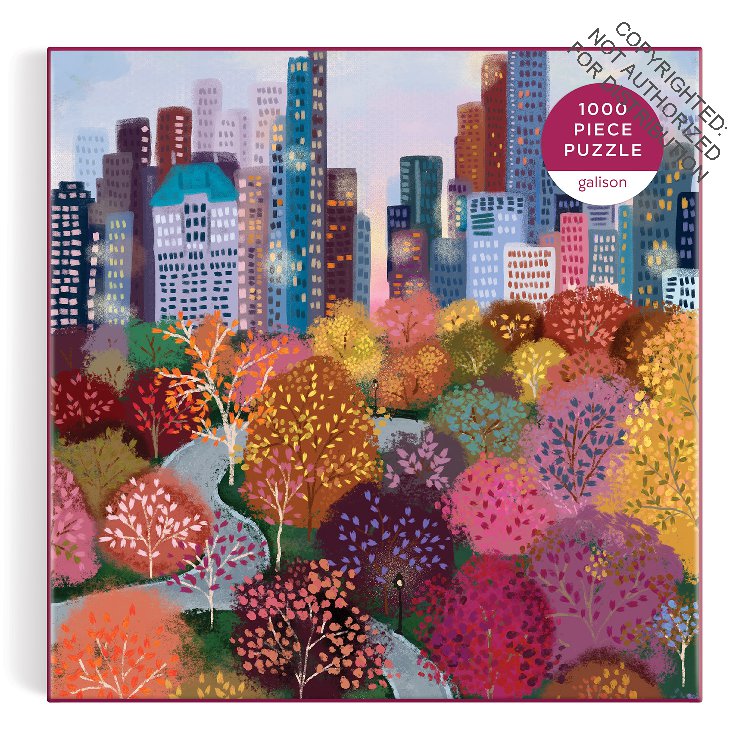 Galison | 1000 Pieces | Parkside View Puzzle