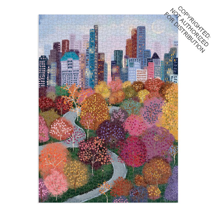 Galison | 1000 Pieces | Parkside View Puzzle