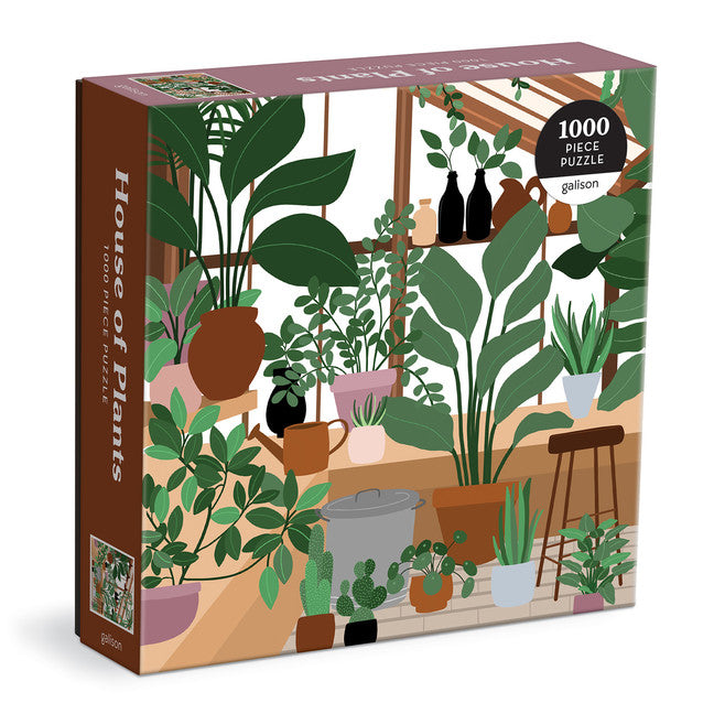 Galison | 1000 Pieces | House of Plants Puzzle