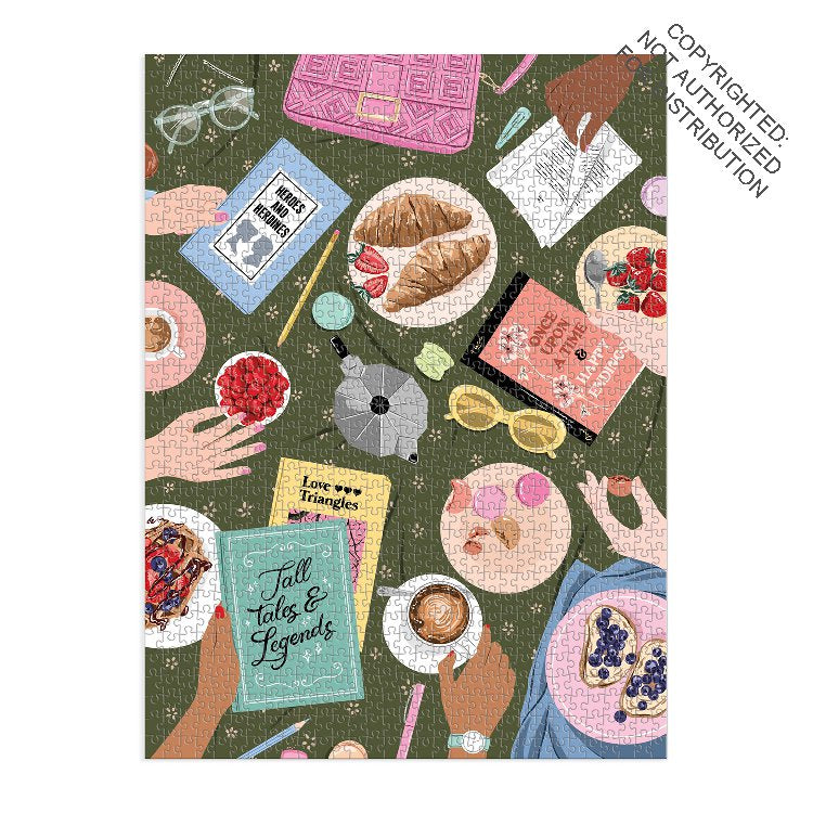 Galison | 1000 Pieces | Reader's Society Puzzle