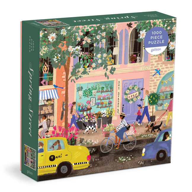 Galison | 1000 Pieces | Spring Street Puzzle