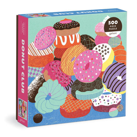 Galison | 500 Pieces | Donut Club Puzzle