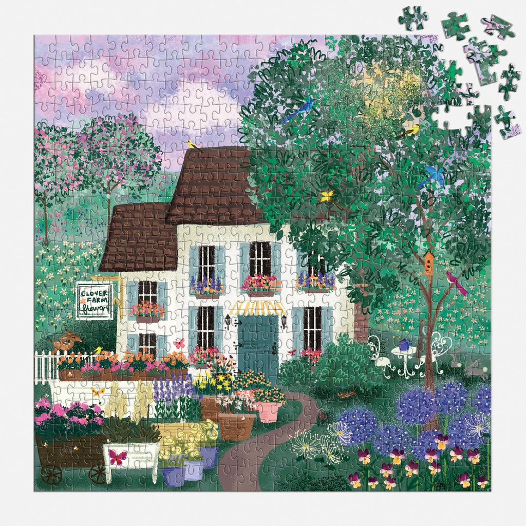 Galison | 500 Pieces | Garden Path Puzzle