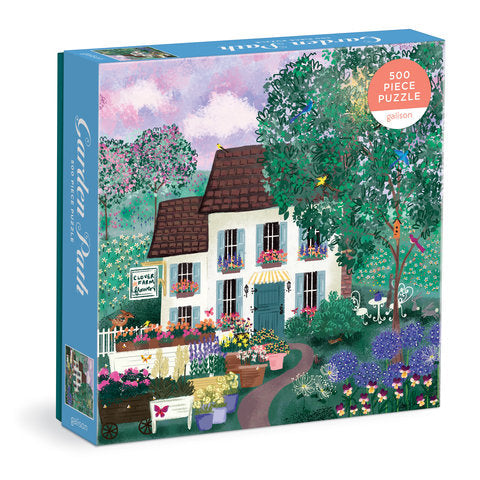 Galison | 500 Pieces | Garden Path Puzzle