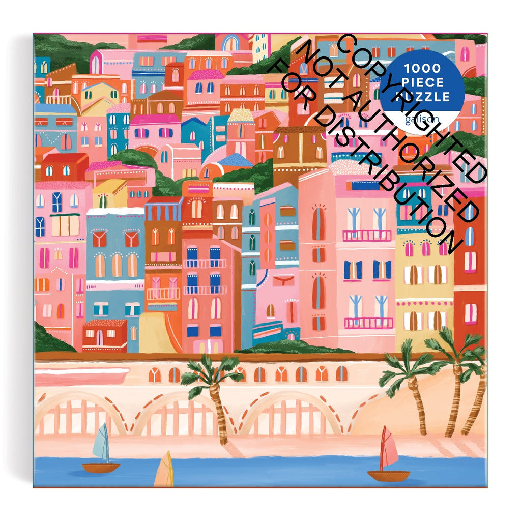 Galison | 1000 Pieces | Colors Of The French Riviera Puzzle