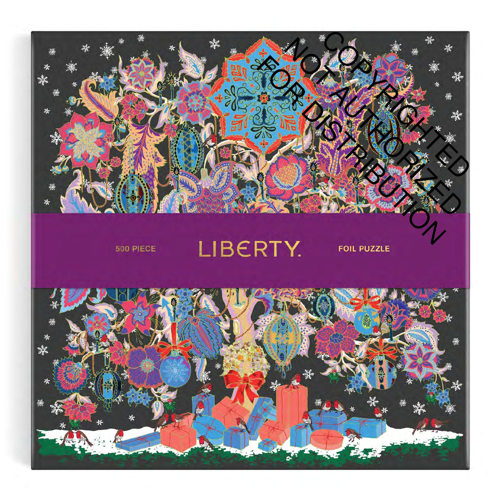 Galison | 500 Pieces | Liberty Christmas Tree of Life