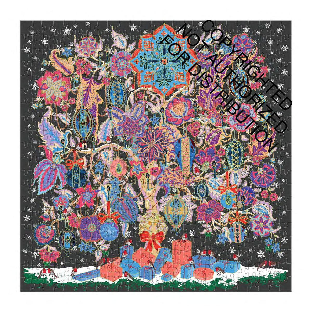 Galison | 500 Pieces | Liberty Christmas Tree of Life