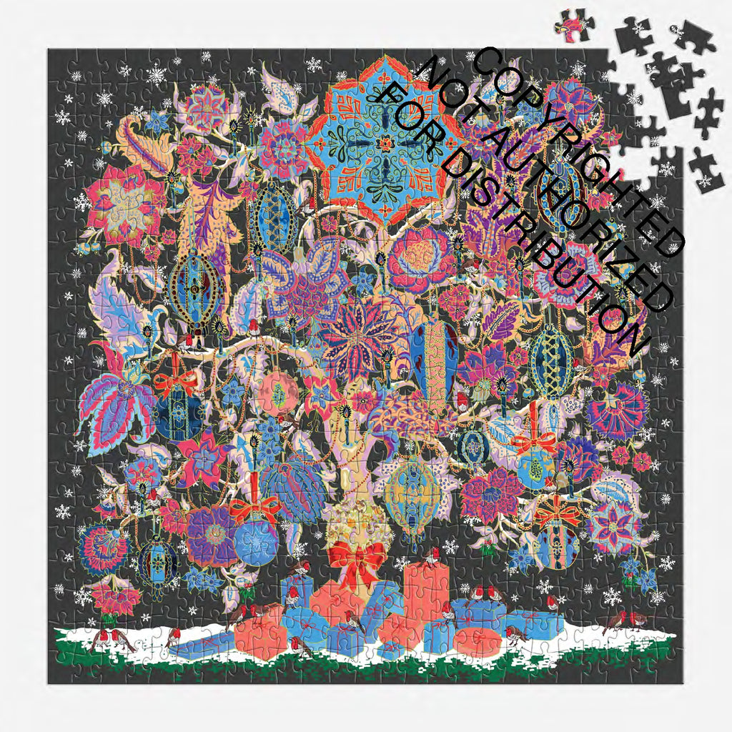 Galison | 500 Pieces | Liberty Christmas Tree of Life