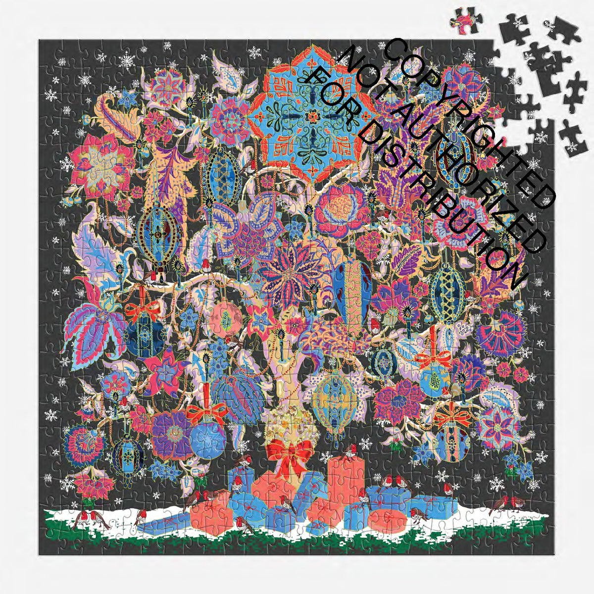 Galison | 500 Pieces | Liberty Christmas Tree of Life