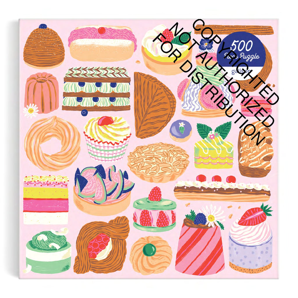 Galison | 500 Pieces | Sweet Confections Puzzle