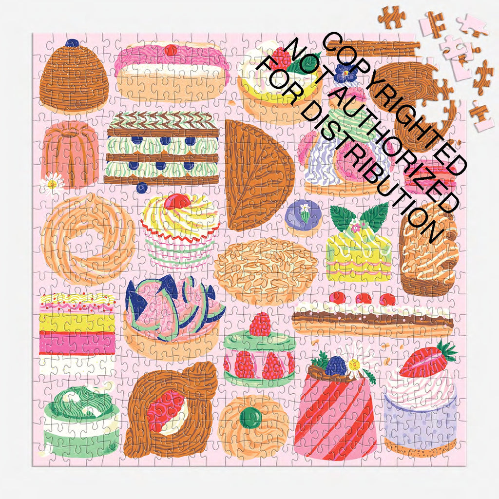 Galison | 500 Pieces | Sweet Confections Puzzle