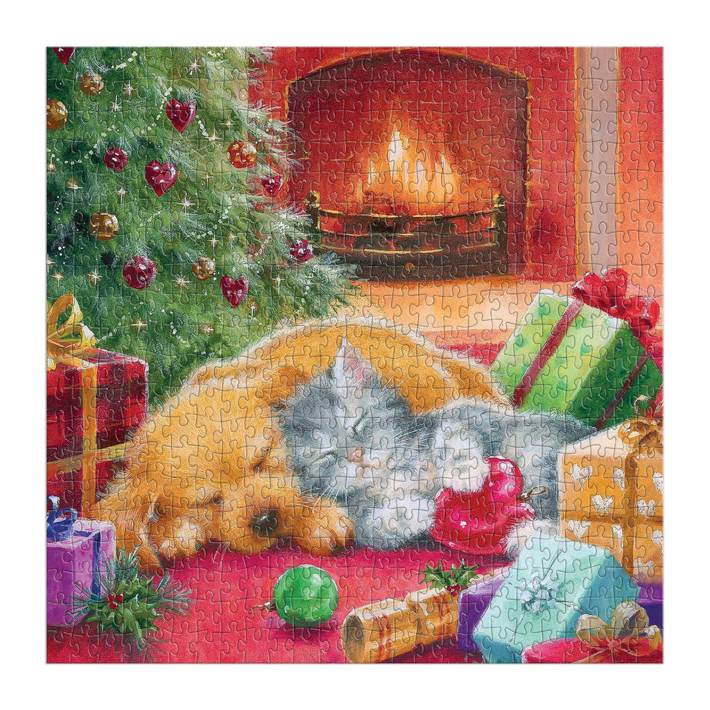 Galison | 500 Pieces | Warm by the Fireplace