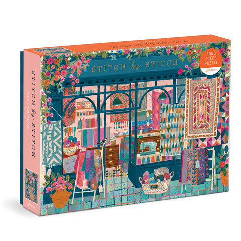 Galison | 1000 Pieces | Stitch by Stitch Puzzle
