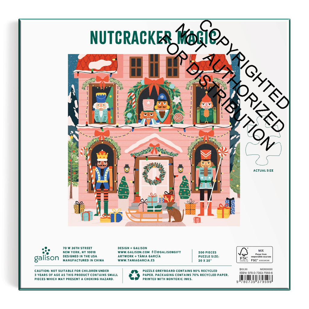 Galison | 500 Pieces | Nutcracker Magic