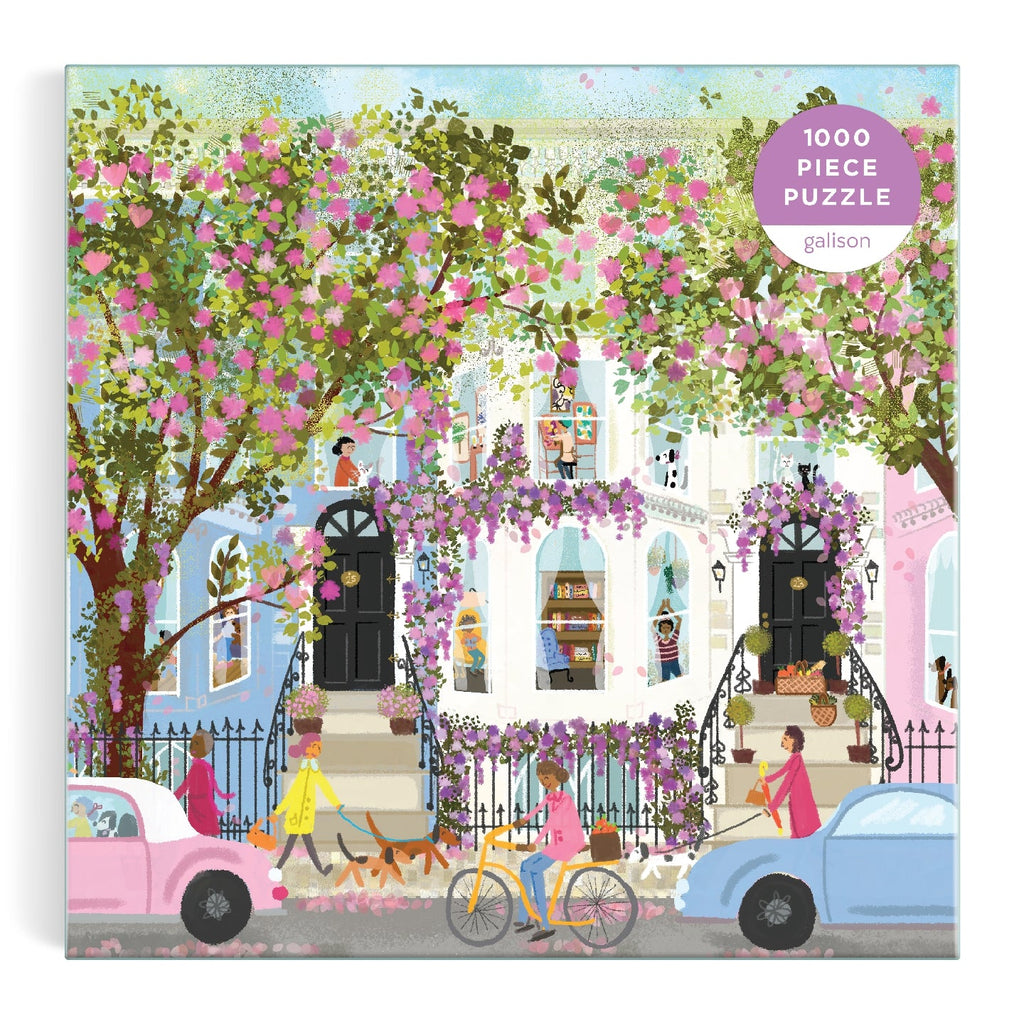 Galison | 1000 Pieces | Spring Terrace Puzzle