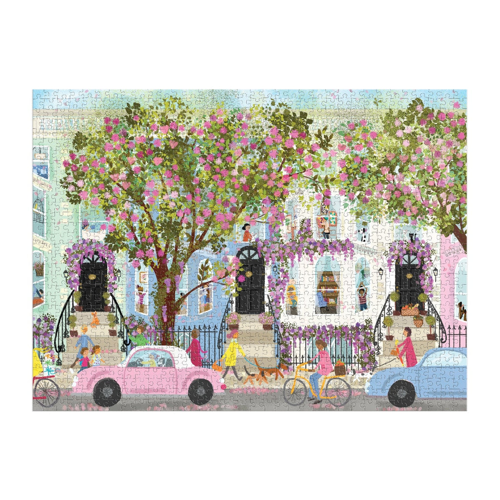Galison | 1000 Pieces | Spring Terrace Puzzle