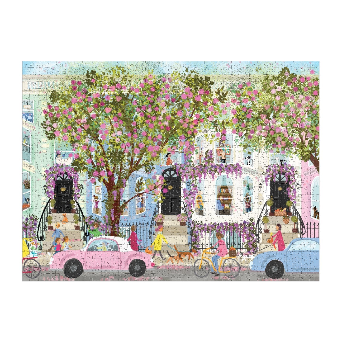 Galison | 1000 Pieces | Spring Terrace Puzzle