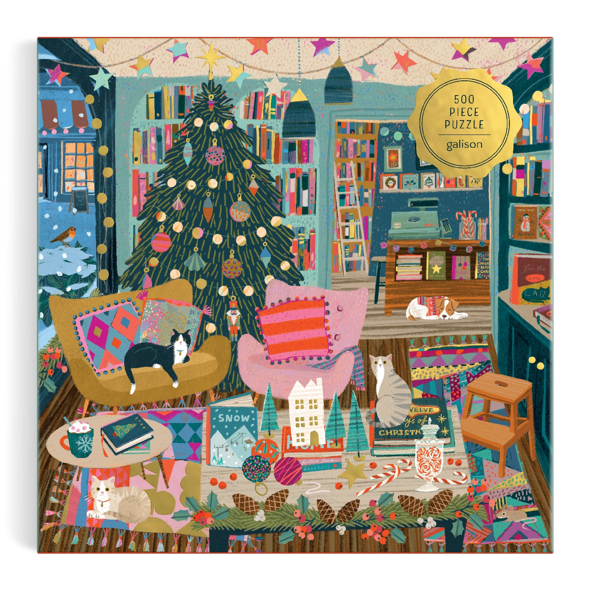 Galison | 500 Pieces | Season's Readings