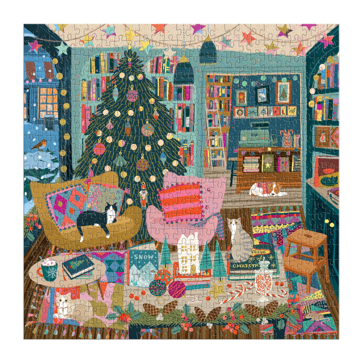 Galison | 500 Pieces | Season's Readings