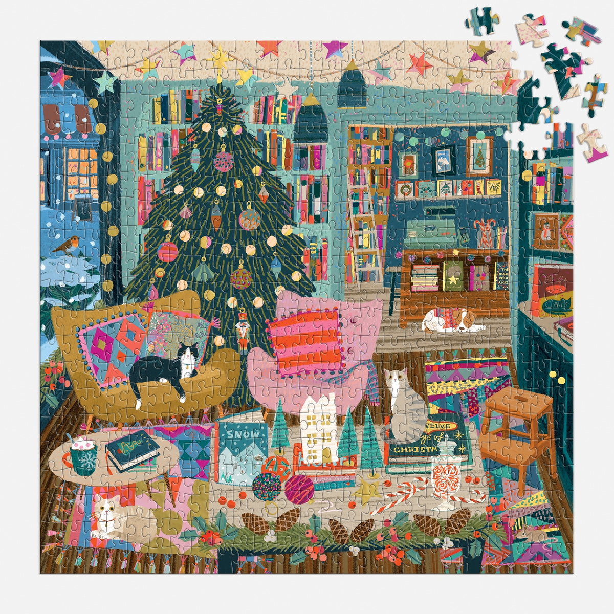 Galison | 500 Pieces | Season's Readings