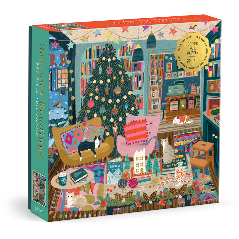 Galison | 500 Pieces | Season's Readings
