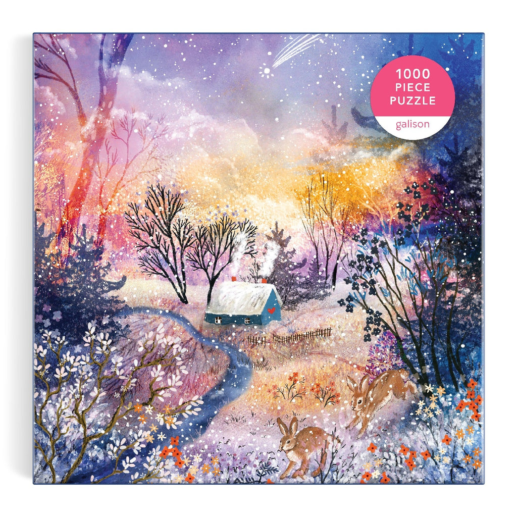Galison | 1000 Pieces | Enchanted Snowfall Puzzle