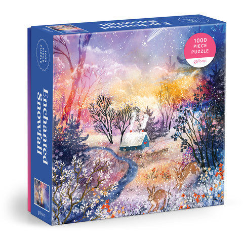 Galison | 1000 Pieces | Enchanted Snowfall Puzzle