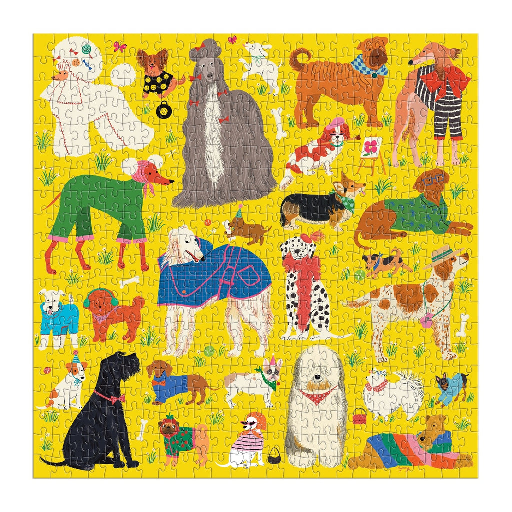 Galison | 500 Pieces | Fashionable Dogs Puzzle
