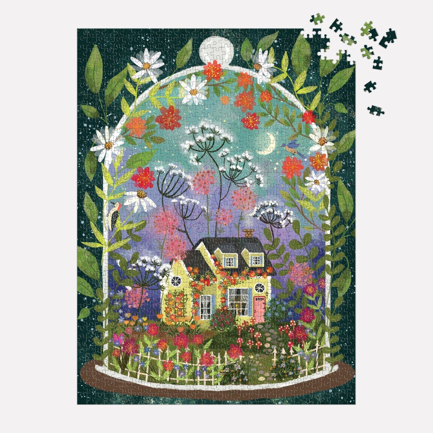 Galison | 1000 Pieces | Bloomarium Puzzle