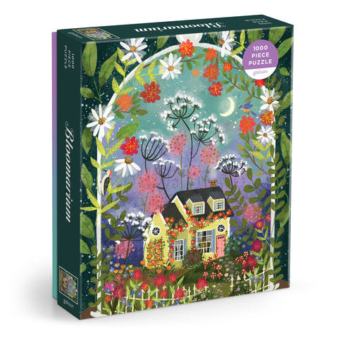 Galison | 1000 Pieces | Bloomarium Puzzle