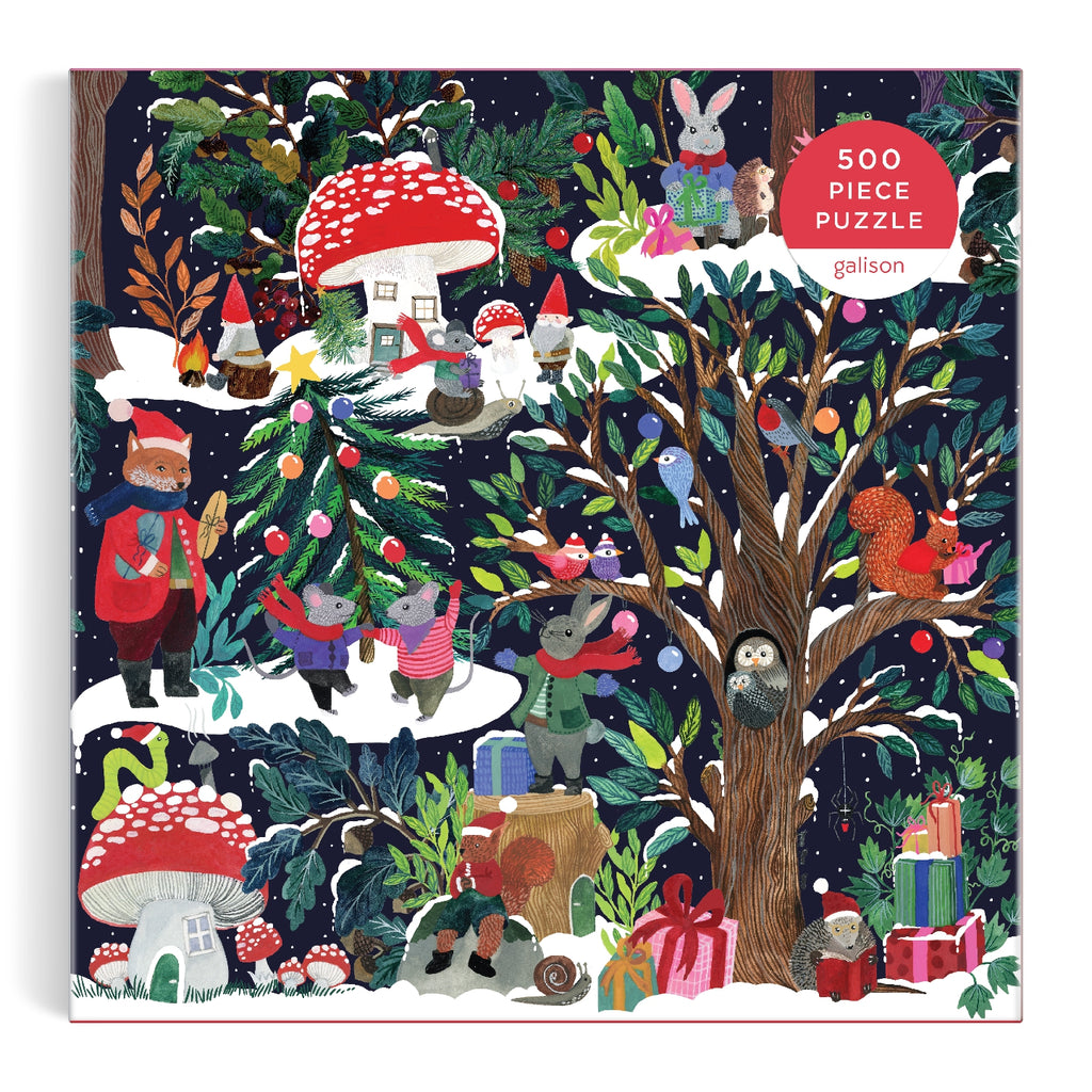 Galison | 500 Pieces | Yuletide Forest