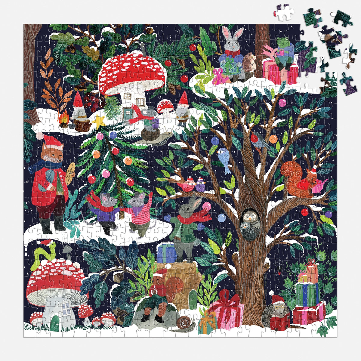 Galison | 500 Pieces | Yuletide Forest