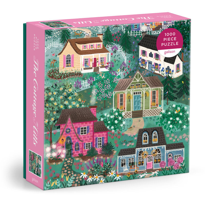 Galison | 1000 Pieces | The Cottage Hills Puzzle