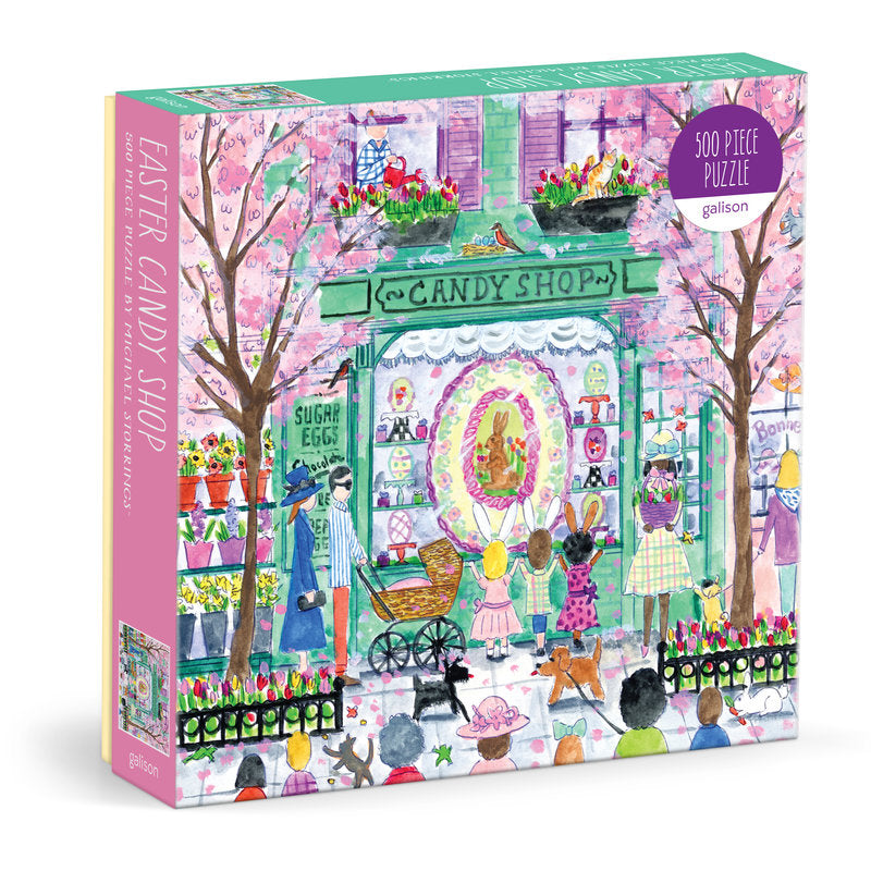 Galison | 500 Pieces | Easter Candy Shop Puzzle