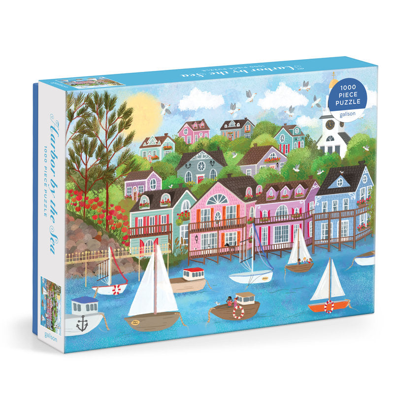 Galison | 1000 Pieces | Harbor by the Sea Puzzle