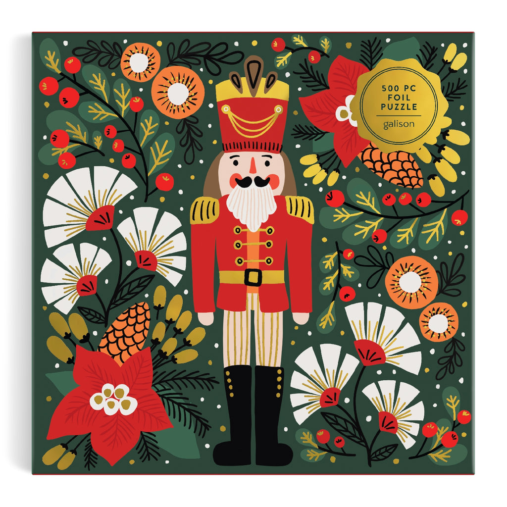 Galison | 500 Pieces | Merry Nutcracker
