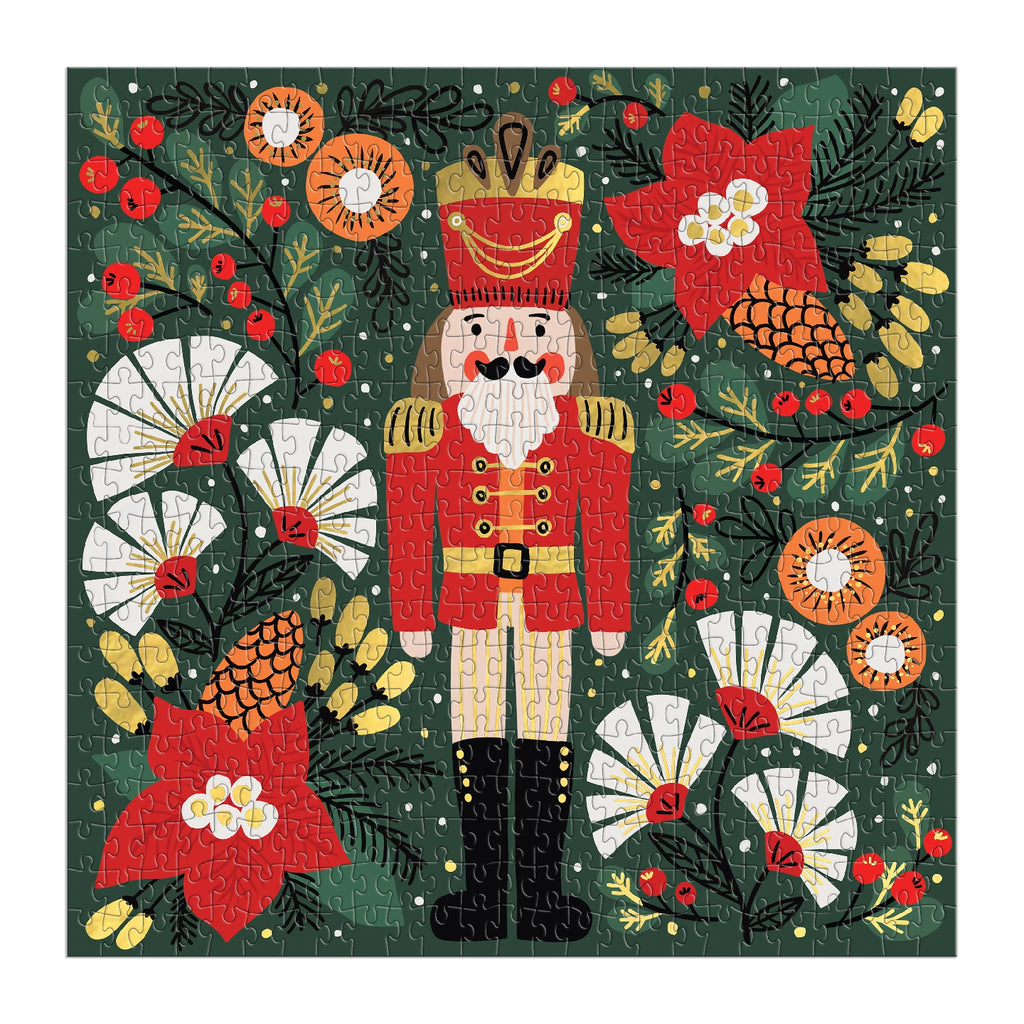 Galison | 500 Pieces | Merry Nutcracker